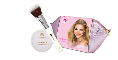 Set brushë për grim + pudër për fytyrë Dermacol Decorative Cosmetics I.