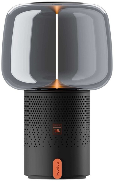 Llambë tavoline me altoparlant Kooduu Serena Play, JBL, gri