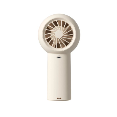 Ventilator dore JISULIFE Turbo Fan, USB me bateri të rikarikueshme, deri në 16 orë, bezhë