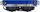 Ftohës vaji TurboWorks Race, 15 rreshta, 2 ventilatorë 5", blu