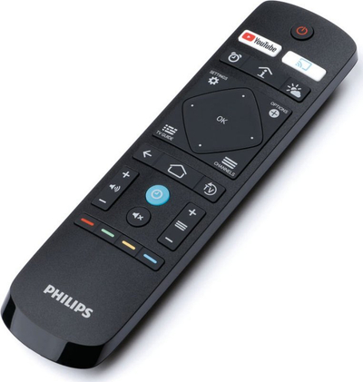Telekomandë TV Philips 22AV1905A, me buton YouTube, për Media Suite, e zezë