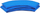 Mbulesë sustash trampoline FUNFIT 183 cm, PE EPE, blu