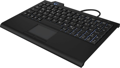 Klaviaturë Keysonic KSK-3210ELU, USB, QWERTZ gjerman, e zezë