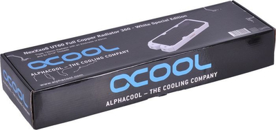 Radiator ftohës Alphacool Alpha NexXxoS UT60, 360mm, bakër i plotë, edicion special i bardhë