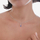 Varëse elegante argjendi me kristale Shine A4668-08HG