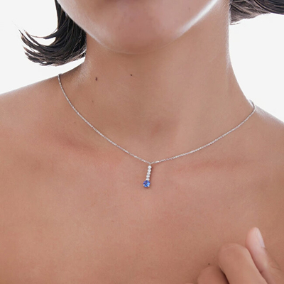 Varëse elegante argjendi me kristale Shine A4668-08HG