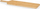 Dërrasë servirjeje Kinvara Bamboo Snack Board, 50 x 14 cm, bambu, kafe