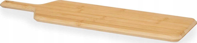 Dërrasë servirjeje Kinvara Bamboo Snack Board, 50 x 14 cm, bambu, kafe