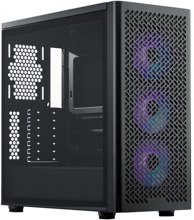 Kasa kompjuteri Cooler Master Elite 502, MIDI Tower, ARGB, e zezë