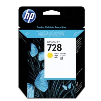 Bojë printeri HP 728 F9J65A, 130ml, e verdhë