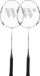 Set raketash badminton Wish Steltec Steeltec 9K, 2 copë, me çantë mbrojtëse, shumëngjyrësh