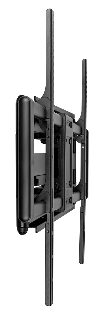 Mbajtëse muri për TV Gembird, 60"-120", Full Motion 120 kg, e zezë