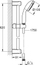 Set dushi GROHE Tempesta 100 27924001, shufër 62 cm, kokë 100 mm, krom