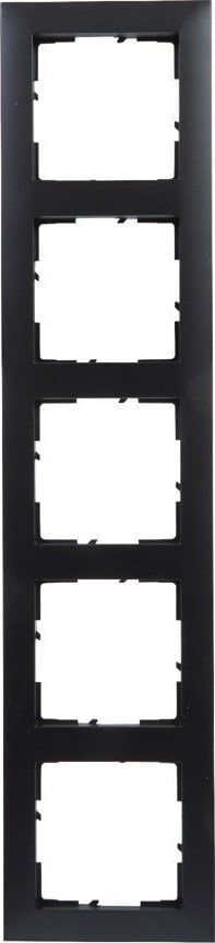 Kornizë pesëfishe Legrand SUNO 721525, për 5 module, e zezë