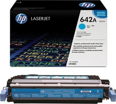 Toner për printer HP 642A Original, i kaltër 