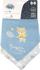 Shall–përpara për bebe Canpol Babies First Muslin Bib Bonjour Paris, set me 2 copë, pambuk museline, blu