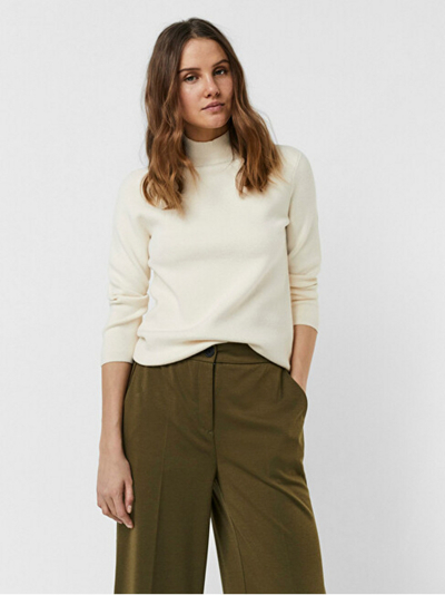 Rollkë VERO MODA VMGOLD, bezhë