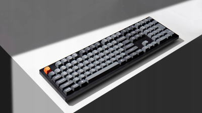 Tastierë mekanike Keychron K10 Max QMK, wireless, full size, gri