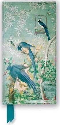 Fletore Flame Tree John James Audubon Magpie Jays Slimline, me vija, kapak me folie, jeshile