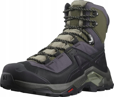 Çizme malore Salomon Quest Element GTX M 414571 Gore Tex për burra, jeshile e errët