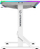 Tavolinë gaming ULTRADESK Iron Wei, skelet çeliku, drita LED, e zezë