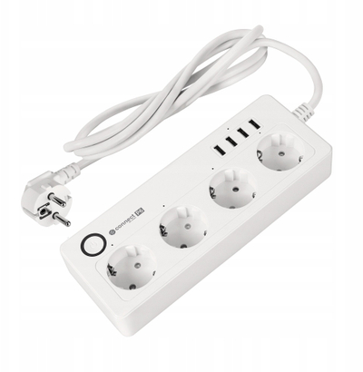 Shirit elektrik Kruger&amp;Matz, 4 prize gjermane, 4 porta USB