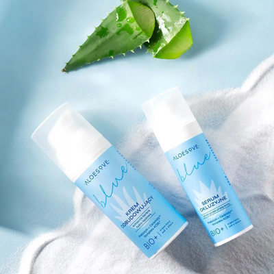 Krem fytyre Aloesove Blue, rigjenerues, për lëkurë të thatë, 50ml