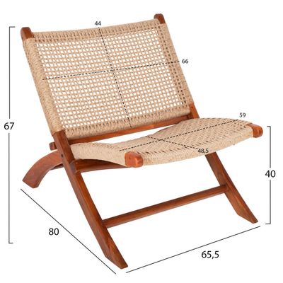 Karrige ngrënieje Velp 55,5x50x79Hcm (HM9616.04)