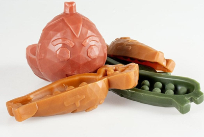 Shpërblime vegjetariane për qen Garden Bites Veggie Buddies S, 6 cm, 60 kokrra, me ngjyra të ndryshme