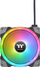 Ventilatorë PC Thermaltake SWAFAN 12 RGB, set 3 copë me hub, 120mm, të zinj