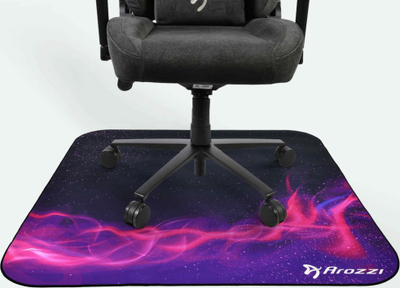 Tapet për dysheme gaming Arozzi Zona Quattro, mikrofibër, dizajn Galaxy, vjollcë