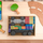 Set lodrash magnetike Connetix Rainbow Transport Pack, 50 copa, shumëngjyrëshe