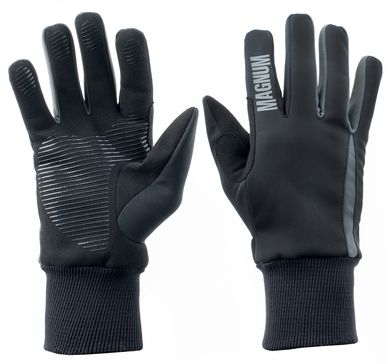 Ракавици Magnum Hawk M, полиестер, зафат со силикон, црни
