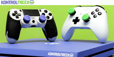 Thumbstick перформанс KontrolFreek FPS Freek Inferno, за Иксбокс Уан и Иксбокс Сериес С, монтирање 4 точки, црвен