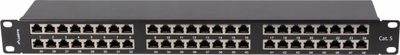 Patch panel Lanberg PPS5-1048-B, 48 porta, Cat 5e FTP, i zi