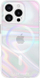 Mbrojtëse telefoni Case-Mate Soap Bubble MagSafe për iPhone 16 Pro, plastike e tejdukshme, që s’e ha rënia, shumëngjyrëshe