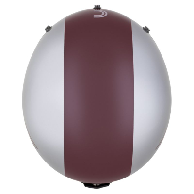 Helmetë moto CASSIDA ESO Jawa Panel, fiberglass, madhësia S, e kuqe argjendtë e zezë