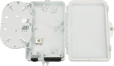 Kuti shpërndarëse fibër optike ExtraLink ALICE 2 Core, 2 porta, IP65, gri