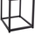 Set tavolina anësore Grelay 2-pjesësh MDF & metal 45×45×50 cm (HM8762.13)