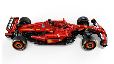 Set LEGO Ferrari F1 SF-24 42207, makinë garash, për të rritur, shumëngjyrëshe