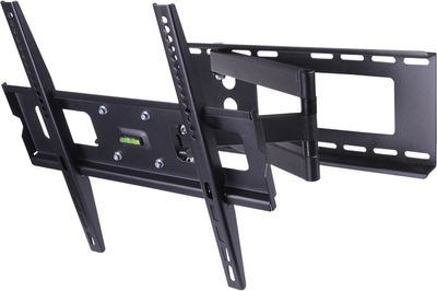 Mbajtës muror për TV Cabletech, 37"-70", 40 kg, i zi