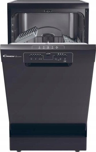 Enëlarëse Candy CDPH 2L1047B, 45 cm, 10 komplete, e zezë