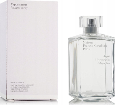 Parfum Maison Francis Kurkdjian Aqua Universalis Cologne Forte, Eau de Parfum, transparent