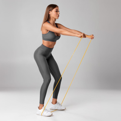 Еластична лента Rebel Active Power Band PL-5, 23-55 kg, латекс, зелена