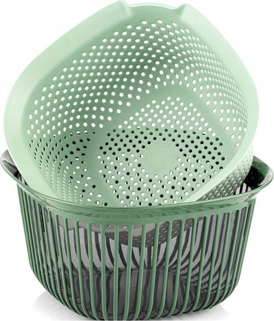 Tas me kullesë Qlux, 4L, plastikë, jeshile
