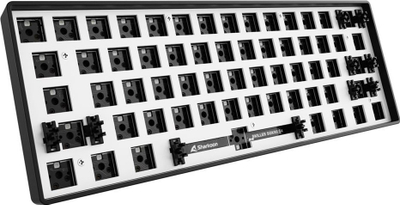 Barebone tastierë Sharkoon SKILLER SGK50 S4, 60%, RGB, e zezë