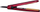 Преса за виткање коса Brock HC 2002 RD, мини, 25W, црвена