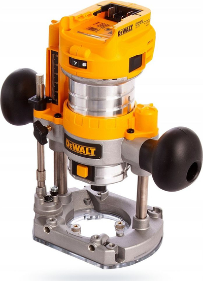 Frezë druri pa kabllo Dewalt DCW604N, 18V, motor brushless, e verdhë