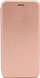 Këllëf libri Beline për Samsung Galaxy M53 5G, magnetik, pink gold