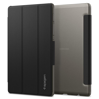 Mbrojtëse për tablet Samsung Galaxy Tab A7 Lite Spigen Liquid Air Folio, e zezë